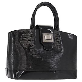 LOUIS VUITTON Epi Electric Mirabeau GM Handtasche Schwarz M4034N LV Auth ka1169