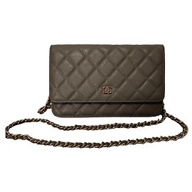 Borsa a tracolla autentica Chanel WOC, mai usata, in condizioni come nuove.