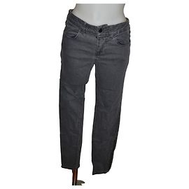 Stella Mc Cartney Stella McCartney Slim Jeans Grau Baumwolle Größe 42