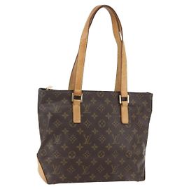 LOUIS VUITTON Borsa Tote Cabas Piano Monogram M51148 LV Auth ka1007