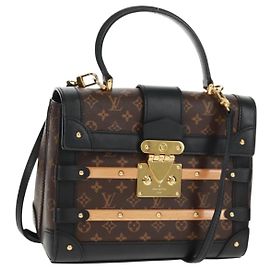 LOUIS VUITTON Bolsa de Mão Monogram Trianon PM M45908 LV Auth 158949SAM