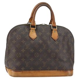 LOUIS VUITTON Borsa a Mano Monogram Alma M51130 LV Auth ar13882