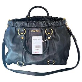 Borsa in pelle Vitello Miu Miu