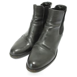 Prada Leder Chelsea Boots