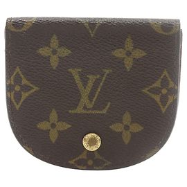 Louis Vuitton Portemonnaie Gousset Monogram Coin Case