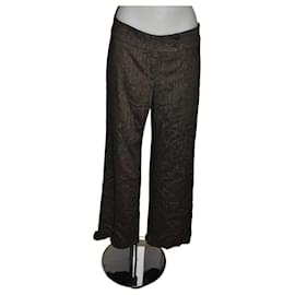Pantalones rectos Trussardi de viscosa talla 42