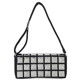 Borsa a spalla in tela nera Chanel