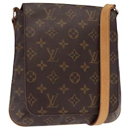 Borsa Musette Salsa Louis Vuitton in tela Monogram GM
