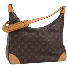 LOUIS VUITTON Borsa a Spalla Monogram Boulogne 35 M51260 LV Auth 158430