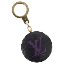 LOUIS VUITTON Monogram Multicolor Astropill Key Holder Black M51912 Auth 157928 - Louis Vuitton