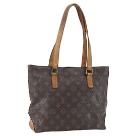 LOUIS VUITTON Borsa Tote Cabas Piano Monogram M51148 LV Auth 158232