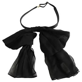 Collana di seta nera - Saint Laurent
