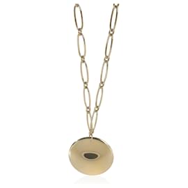 Collana a disco rotondo Elsa Peretti in oro giallo Tiffany & Co.