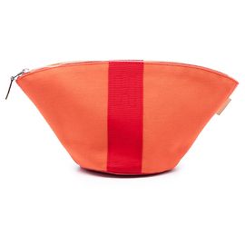 Hermès Orange Mini Toile Palmyre Tasche