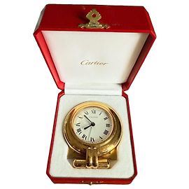 Les Must de Cartier Colisée Orologio da Viaggio al Quarzo con Scatola