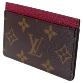Kartenetui Monogram Fuchsia Louis Vuitton