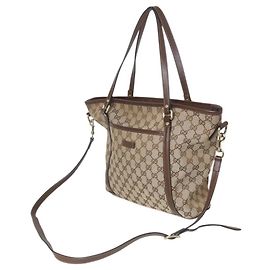 Gucci GG Beiger Tote Bag