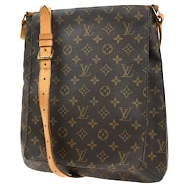 Borsa Musette Salsa Louis Vuitton in tela Monogram GM