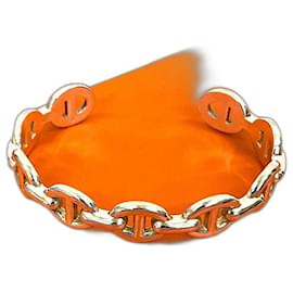 Bracelet en argent Chaine d’Ancre Enchainee d'Hermès