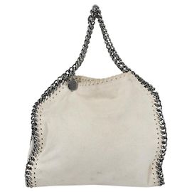 Stella Mc Cartney Borsa a tracolla pieghevole Falabella in camoscio shaggy Stella McCartney Mini