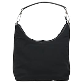 Gucci Zip Hobo in nylon nero