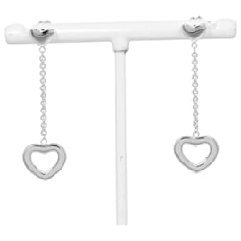 Orecchini a goccia in argento 925 con link a forma di cuore Tiffany - Tiffany & Co