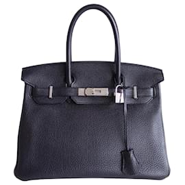 Borsa Hermes Birkin 30 Togo Nera - Hermès