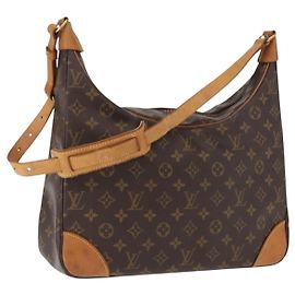 LOUIS VUITTON Borsa a Spalla Monogram Boulogne 35 M51260 LV Auth ep12632