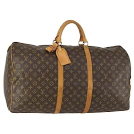LOUIS VUITTON Borsa Boston Monogram Keepall 60 M41422 LV Auth BA9012 - Louis Vuitton