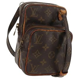 LOUIS VUITTON Monogram Mini Amazon Schultertasche M45238 LV Auth 158319
