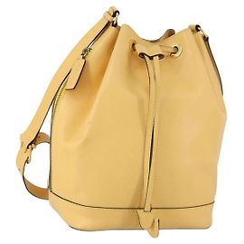Céline Borsa a Spalla CELINE in Pelle Oro Giallo Auth 156885