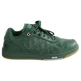 Sneaker basse B27 in pelle verde - Dior