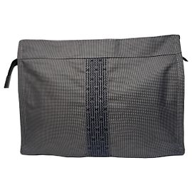 Clutch Vintage Hermès Parigi Nero Antracite