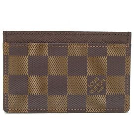 Estuche para tarjetas en lona Damier Louis Vuitton N61722