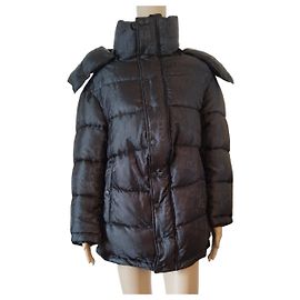 Giacca piumino Balenciaga nera New Swing