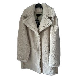 Muubaa MUUBA Polly Shearling Jacket with Oversized Collar