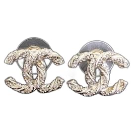 Chanel Orecchini in cristallo classico attorcigliato SHW CC F14V