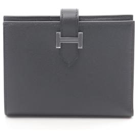 Billetera compacta Bearn de piel Hermès