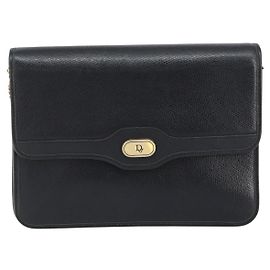 Borsa a spalla in pelle CD Chain Vintage Christian Dior