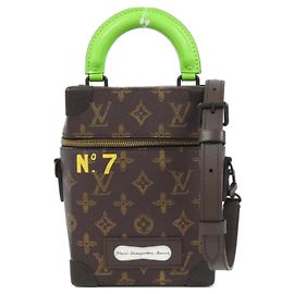 Louis Vuitton Monogram Vertikaler Kofferhandtasche