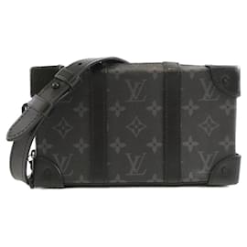 Borsa a spalla portafoglio Soft Trunk Monogram Eclipse di Louis Vuitton