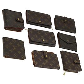 Portafoglio Monogram LOUIS VUITTON 8 Set LV Auth 160366