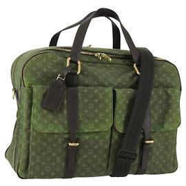 LOUIS VUITTON Monogram Mini mini claudine Borsa Boston Khaki MB0082 LV Auth mr1701