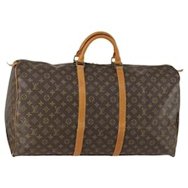 LOUIS VUITTON Borsa Boston Monogram Keepall 60 M41422 LV Auth BA8830