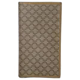 Céline triumph coated canvas wallet