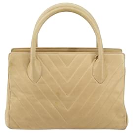 Chanel Vintage Umhängetasche Convertible Chevron aus Lammleder Mittel