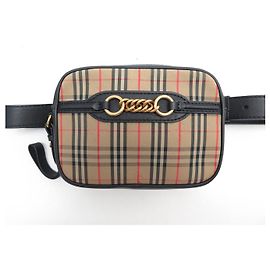 NUOVO BUMBAG BURBERRY 1983 IN TARTAN CHECK 8007350 BUMBAG