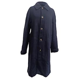 Abrigo A.P.C. Ethan en lana azul marino - Apc