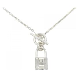 Hermès Amulette Cadena 925 Silver Necklace