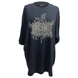 T-shirt Glow In The Dark in cotone nero di Acne Studios